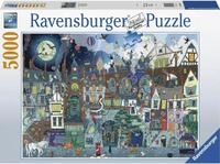 Puzzle RAVENSBURGER "Die fantastische Stra&szlig;e", bunt, Puzzles, KinderB:153cm H:101cm,