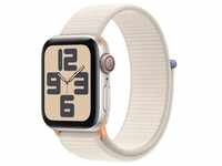 Smartwatch APPLE "Watch SE GPS 40mm One-Size" Smartwatches beige (starlight)