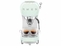 SMEG Espressomaschine "ECF02PGEU" Kaffeemaschinen grün (pastellgrün)