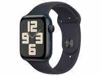 Smartwatch APPLE "Watch SE GPS 44 mm Aluminium M/L" Smartwatches blau (midnight)