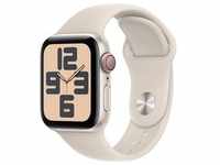 Smartwatch APPLE "Watch SE GPS 40 mm Aluminium + Cellular M/L" Smartwatches beige
