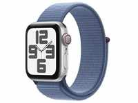 Smartwatch APPLE "Watch SE GPS 40 mm Aluminium + Cellular M/L" Smartwatches blau