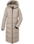 Steppmantel "GW 50 WMN QLTD CT", Damen, Gr. 38, beige (hellbeige), Obermaterial: 100%