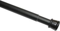 Scheibenstange GARDINIA "Spannstange &Oslash; 23/26 mm" Gr. 2, schwarz, L:140cm, Aluminium,