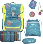Undercover Scout Neo DIN Little Flowers Schulranzen - Set 4-teilig