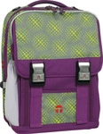 Thorka 28021490059, Thorka Take it Easy Globe lila Schulrucksack London