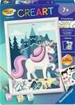 Ravensburger 12023188, Ravensburger Malen nach Zahlen Einhorn Aurora