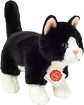 Teddy-Hermann Teddy Hermann Katze stehend schwarz/wei&szlig; 20 cm