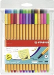 Stabilo 8830-1, Stabilo Point 88 Fineliner 30 St&uuml;ck Packung inkl. Neonfarben