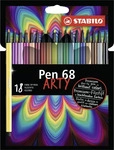 Stabilo Pen 68 18er Kartonetui ARTY