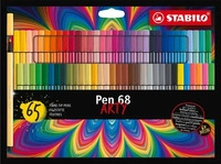 Stabilo 906865120, Stabilo Pen 68 65er ARTY Kartonetui