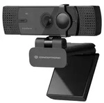 Conceptronic AMDIS08B - 4K Ultra HD Webcam | Schwarz - Neu