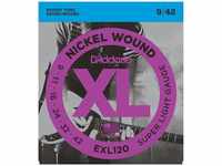 D'Addario EXL120-3D - XL Electric Nickel Wound 3er Pack | 009-0042