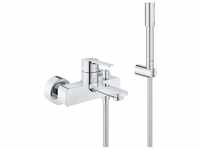 GROHE 33850001, GROHE 33850001 EH-Wannenbatterie Lineare 33850_1 Wandmontage mit