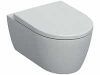 GEBERIT 501664008, Geberit 501664008 iCon Set Wand-WC mit WC-Sitz, Rimfree