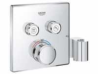 GROHE 29125000, GROHE 29125000 THM Grohtherm SmartControl 29125 FMS eckig 2 Abspv.