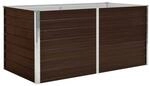 Hochbeet braun Stahl B/H/L: ca. 80x77x160 cm