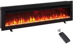 Balderia Elektrischer-Kamin Agnes 50 B/H/T: ca. 127x33x12 cm ca. 2000 W