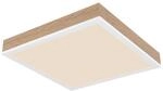 GLOBO LED-Deckenleuchte wei&szlig; Opal Kunststoff Aluminium B/H/T: ca. 30x6x30 cm