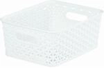 Curver Aufbewahrungskorb creme B/H/L: ca. 19,5x10,2x25,1 cm