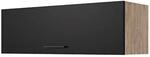 H&auml;ngeschrank Capri schwarz matt B/H/T: ca. 100x32x32 cm
