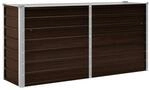 Hochbeet braun Stahl B/H/L: ca. 40x77x160 cm