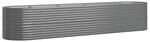 Hochbeet grau Stahl B/H/L: ca. 368x68x368 cm