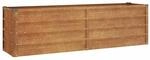 Hochbeet braun Stahl B/H/L: ca. 40x45x160 cm