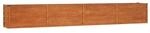 Hochbeet braun Stahl B/H/L: ca. 45x320x40 cm