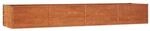 Hochbeet braun Stahl B/H/L: ca. 45x320x80 cm