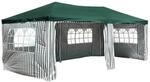 VCM Pavillon gr&uuml;n Polyester-Mischgewebe B/H/L: ca. 600x197x300 cm