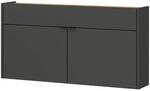 Mehrzweckschrank 1398-549 Graphit Optik Eiche Navarra Nachbildung B/H/T: ca.