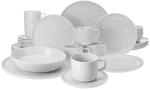 CreaTable Kombiservice Chef Collection wei&szlig; Porzellan 30 tlg.