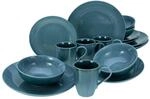 CreaTable Kombiservice Reactive BLUE petrol Keramik