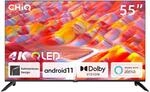 CHiQ Q-LED-TV U55QG7L B/H: ca. 123x79 cm