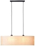 Brilliant Pendelleuchte Romm 99492/76 natur schwarz Holz Metall B/H/T: ca....
