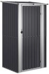vidaXL Gartenhaus anthrazit B/H/T: ca. 118,5x209,5x97 cm