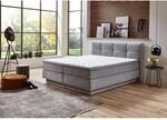 Boxspringbett Portage silber Liegefl&auml;che B/L: ca. 180x200 cm