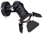 GLOBO Spot Egon schwarz Metall B/H/T: ca. 16x22x25 cm GU10 1 Brennstellen