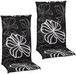 Beo Saumauflage f&uuml;r Hochlehner schwarz Polyester-Mischgewebe B/H/L: ca. 50x6x118 cm