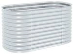 Garten-Hochbeet silber Stahl B/H/L: ca. 80x81x160 cm
