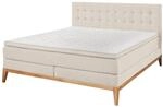 Boxspringbett Westwood natur Liegefl&auml;che B/L: ca. 180x200 cm