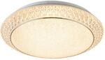 LED-Deckenleuchte 41314-28 wei&szlig; Acryl H/D: ca. 10x41 cm