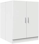 vidaXL Waschmaschinenschrank wei&szlig; B/H/T: ca. 71x91,5x71,5 cm