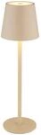 GLOBO LED-Tischleuchte Opal sand Kunststoff Metall H/D: ca. 36x10,6 cm
