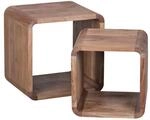 Regal 2er-Set. natur