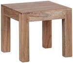 Couchtisch braun B/H/T: ca. 45x40x45 cm