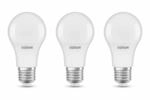 OSRAM LED-Leuchtmittel BASE Classic A AC55981 3er Pack E27