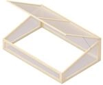 UPYARD Fr&uuml;hbeet ACCESSORIES natur Holz B/H/L: ca. 80x40x120 cm
