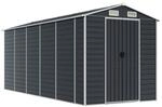 vidaXL Gartenhaus anthrazit B/H/T: ca. 191x198x470 cm